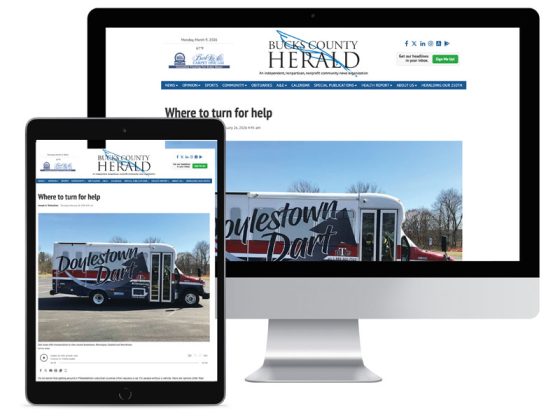 Where to turn for help, Bucks County Herald